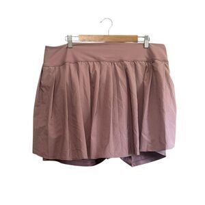 Old Navy‎ Pink Pleated Mini active Skort  size 2xl